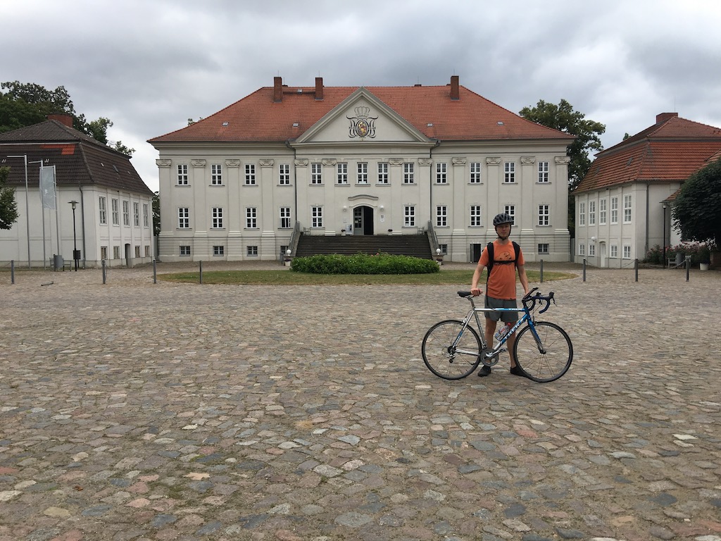 Road biking in Neustrelitz, Germany.